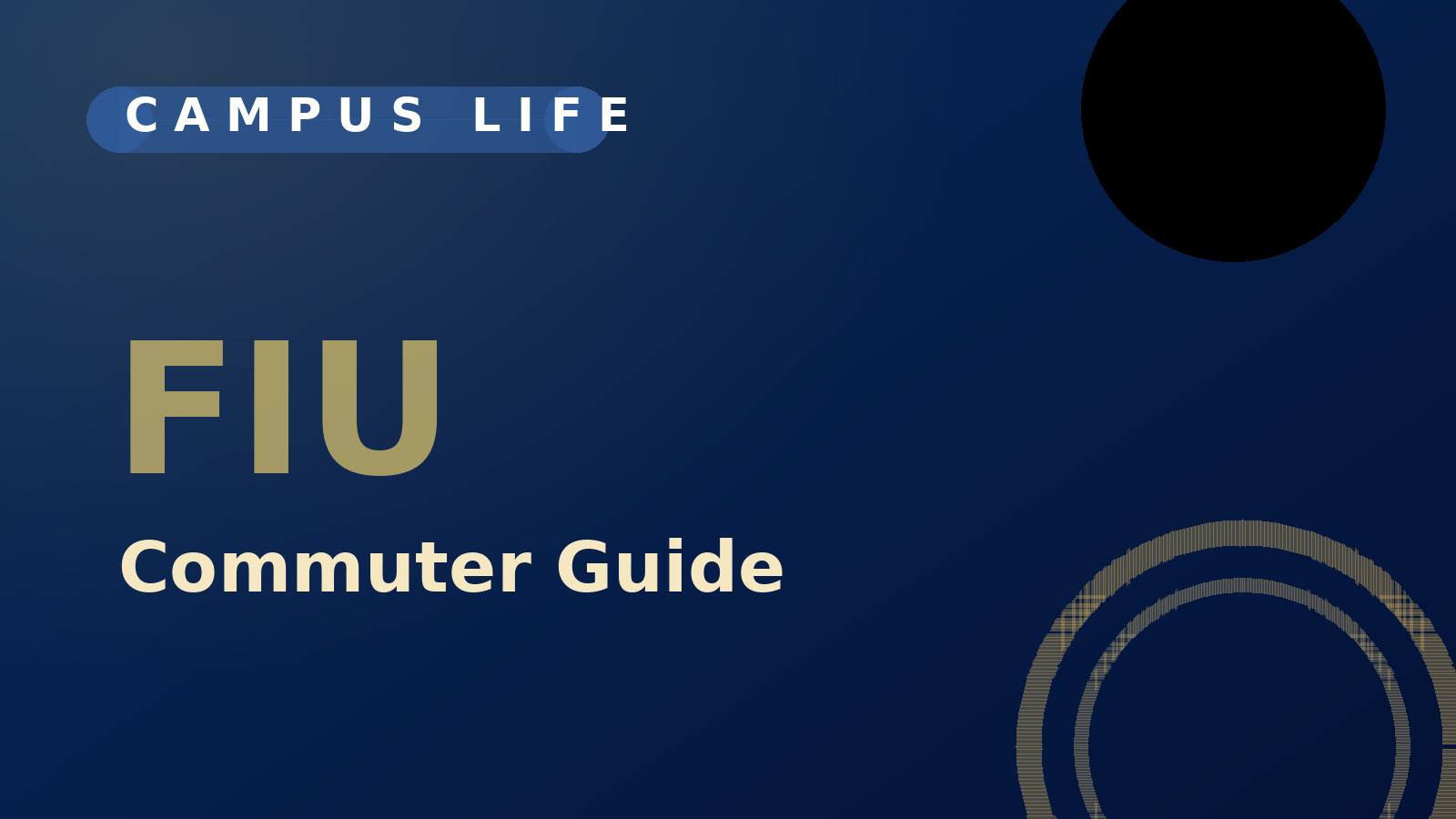 FIU Commuter Student Guide: Parking, Transit, Schedules, and Off-Campus Living Tips