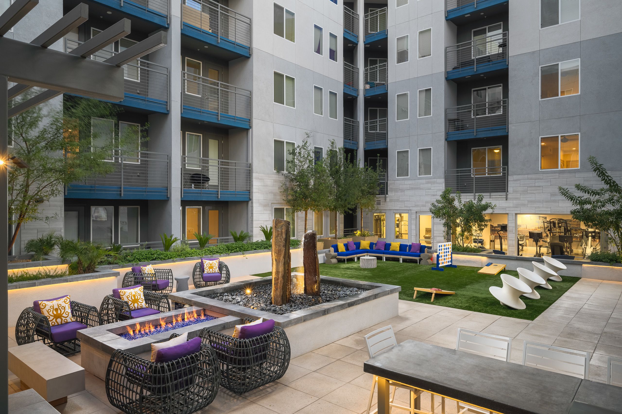 Norte Town Lake Apartments exterior