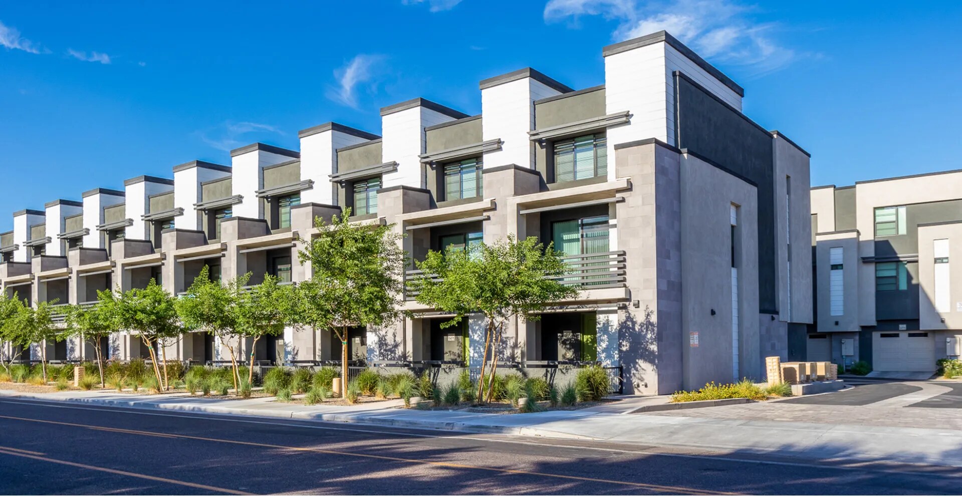 The Hardy Townhomes Exterior