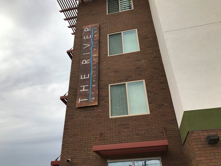 The River at Eastline Village exterior