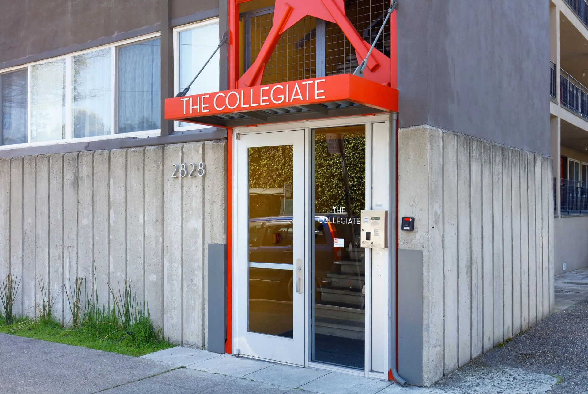 The Collegiate exterior