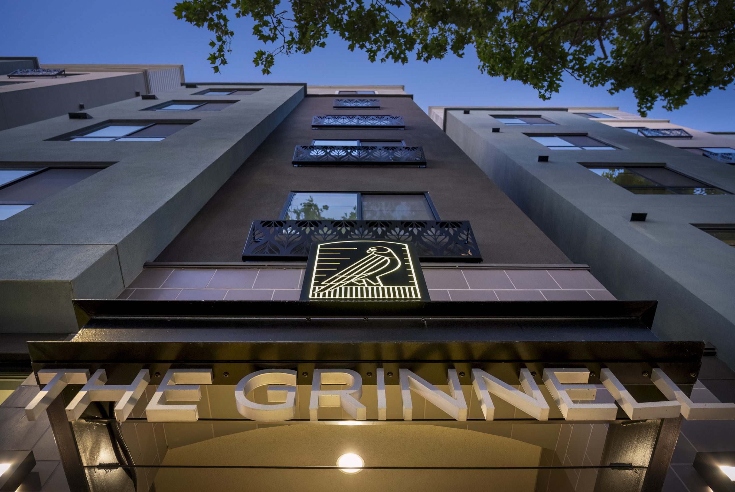The Grinnell Exterior