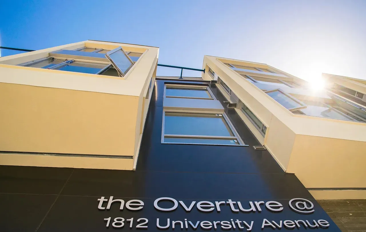 The Overture exterior