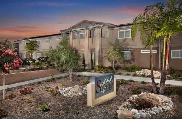 Sonoma Court Exterior