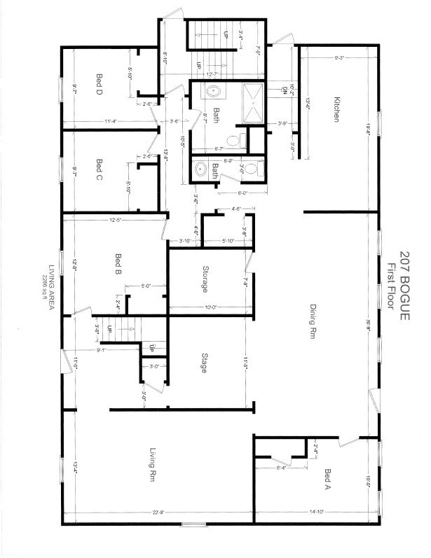 Bogue Street Homes 207 Exterior