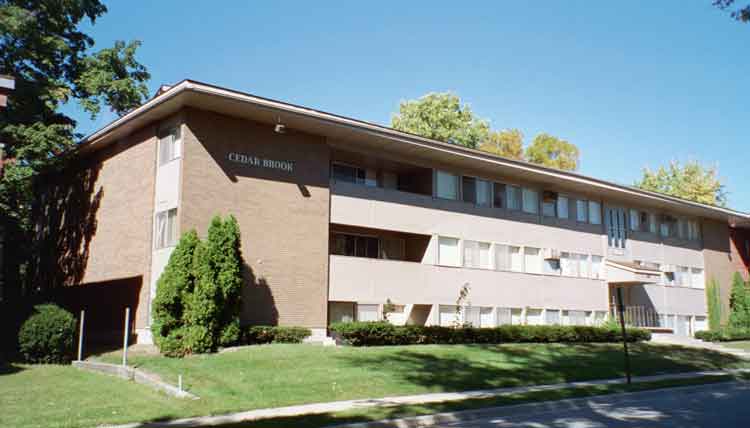 Cedarbrook Apartments exterior