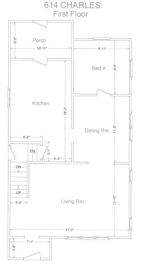 Charles Street Homes 614 Exterior