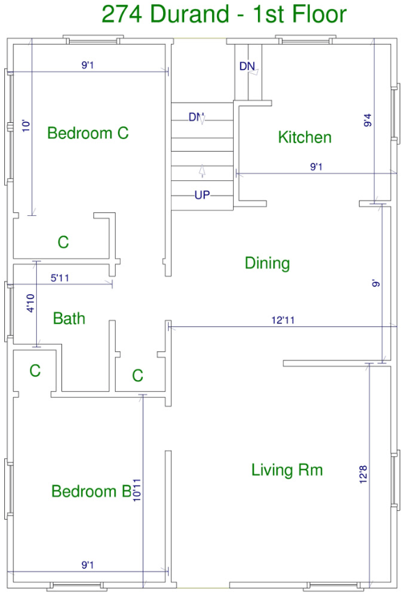 Durand Street Homes 274 Amenities