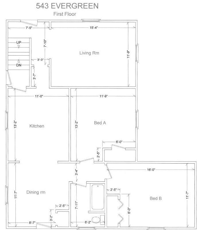 Evergreen Avenue Homes 543 exterior
