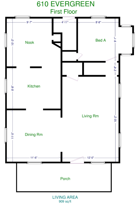 Evergreen Avenue Homes 610 Amenities