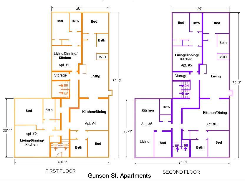 Gunson Street Apartments Exterior