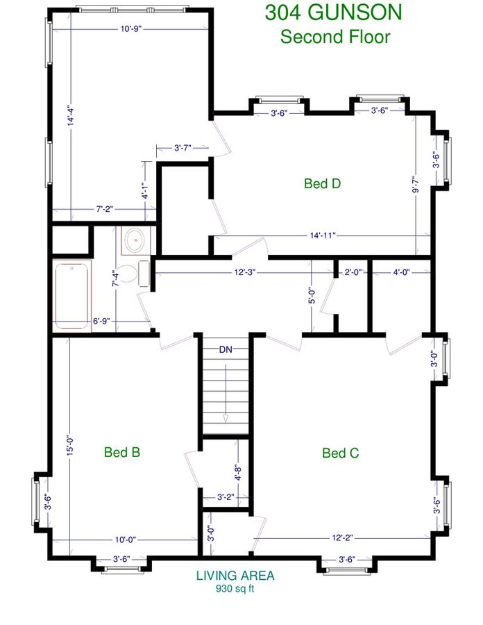 Gunson Street East Homes Amenities