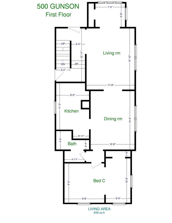 Gunson Street Homes 500 Exterior