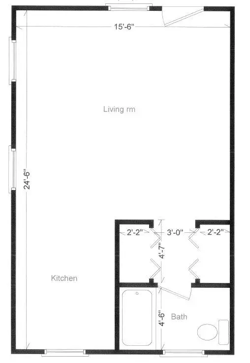 Gunson Studio Apartments exterior