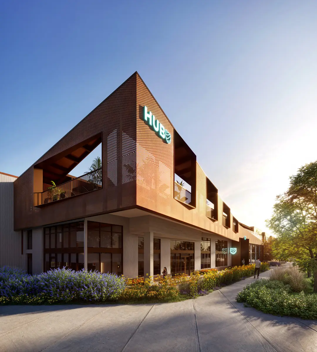 Hub Boulder exterior
