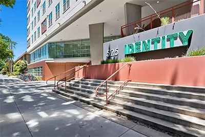 Identity Davis Student Apartments exterior