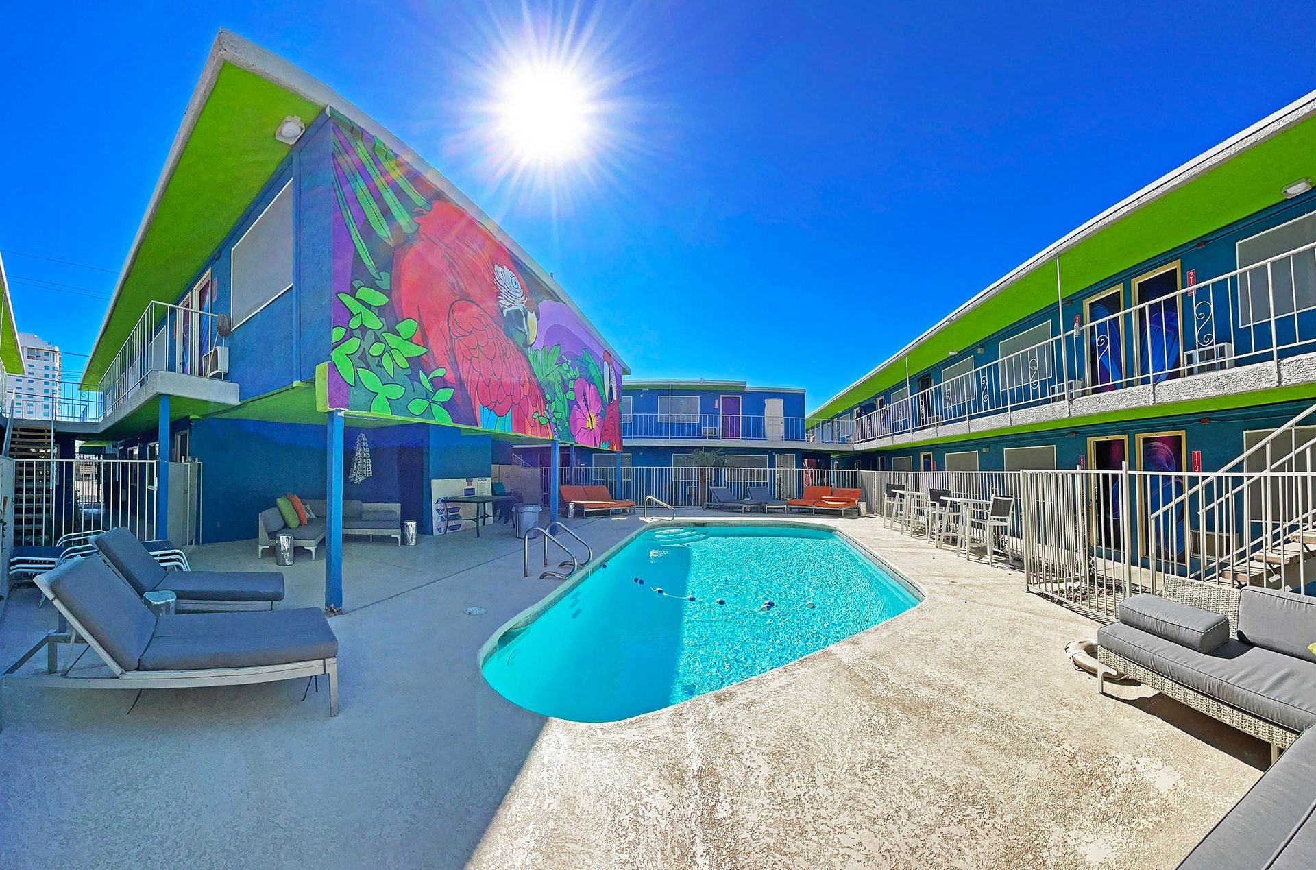 International Apartments exterior