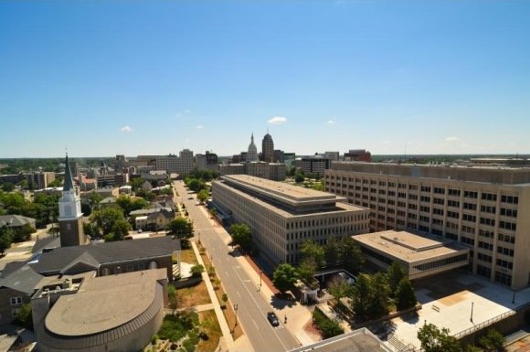 Lansing Tower Apartments Exterior