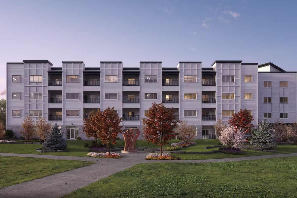 Newton Place Apartments exterior
