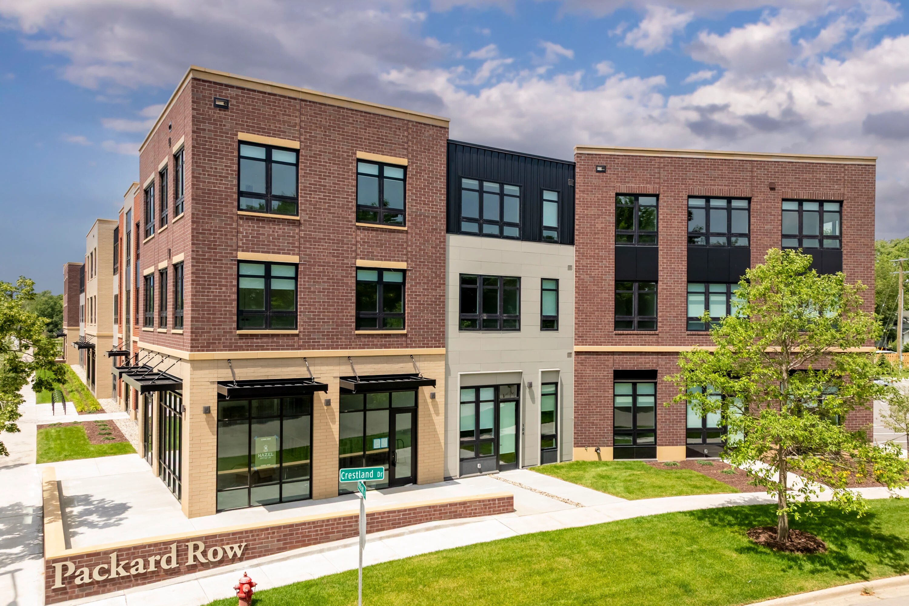 Packard Row Apartments exterior