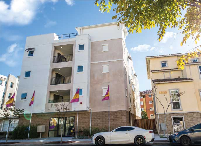 PRISMA Student Housing exterior