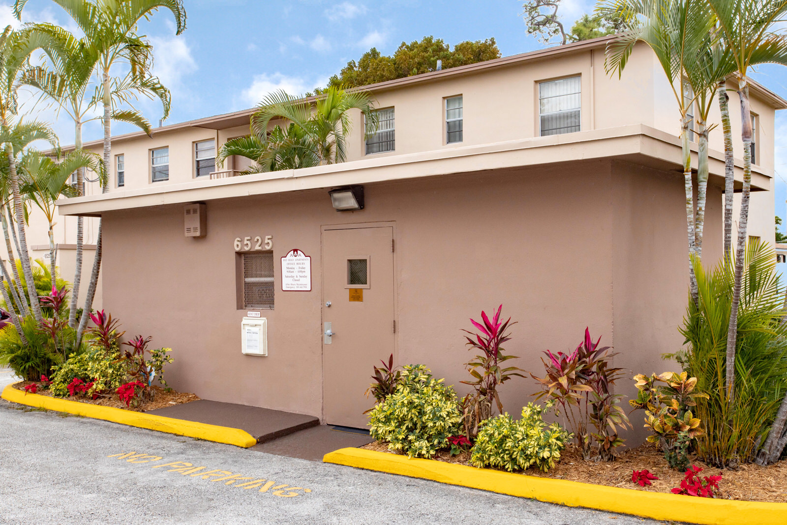 Red Road Apartments exterior
