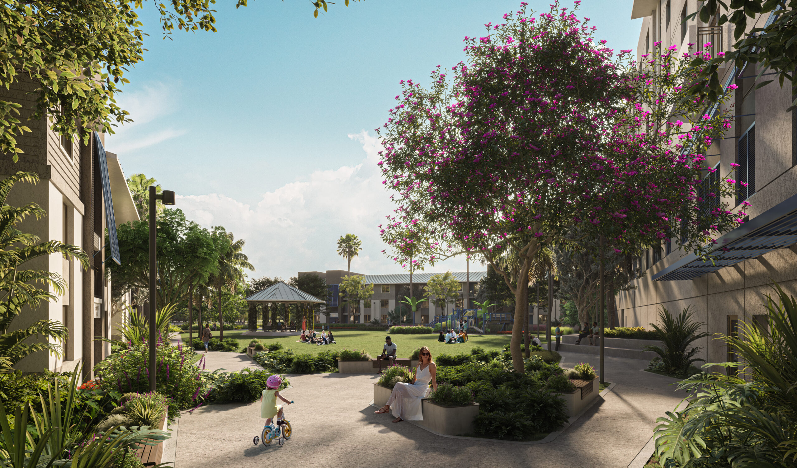 Residences at SoMi Parc Amenities