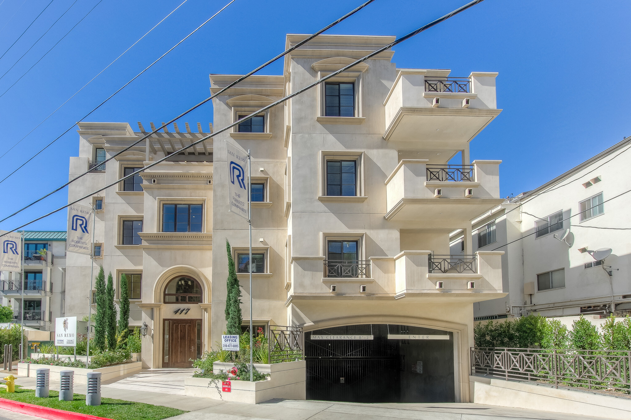 San Remo Barrington Apartments exterior