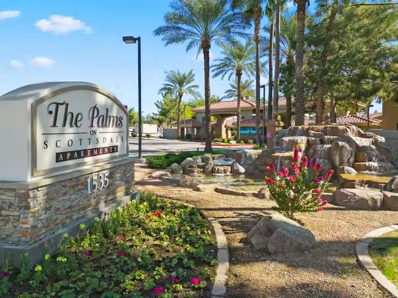 The Palms on Scottsdale exterior