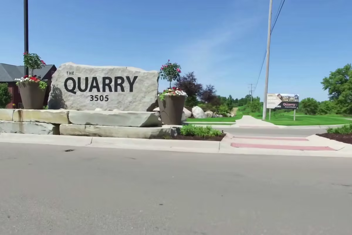 The Quarry Apartments and Townhomes exterior