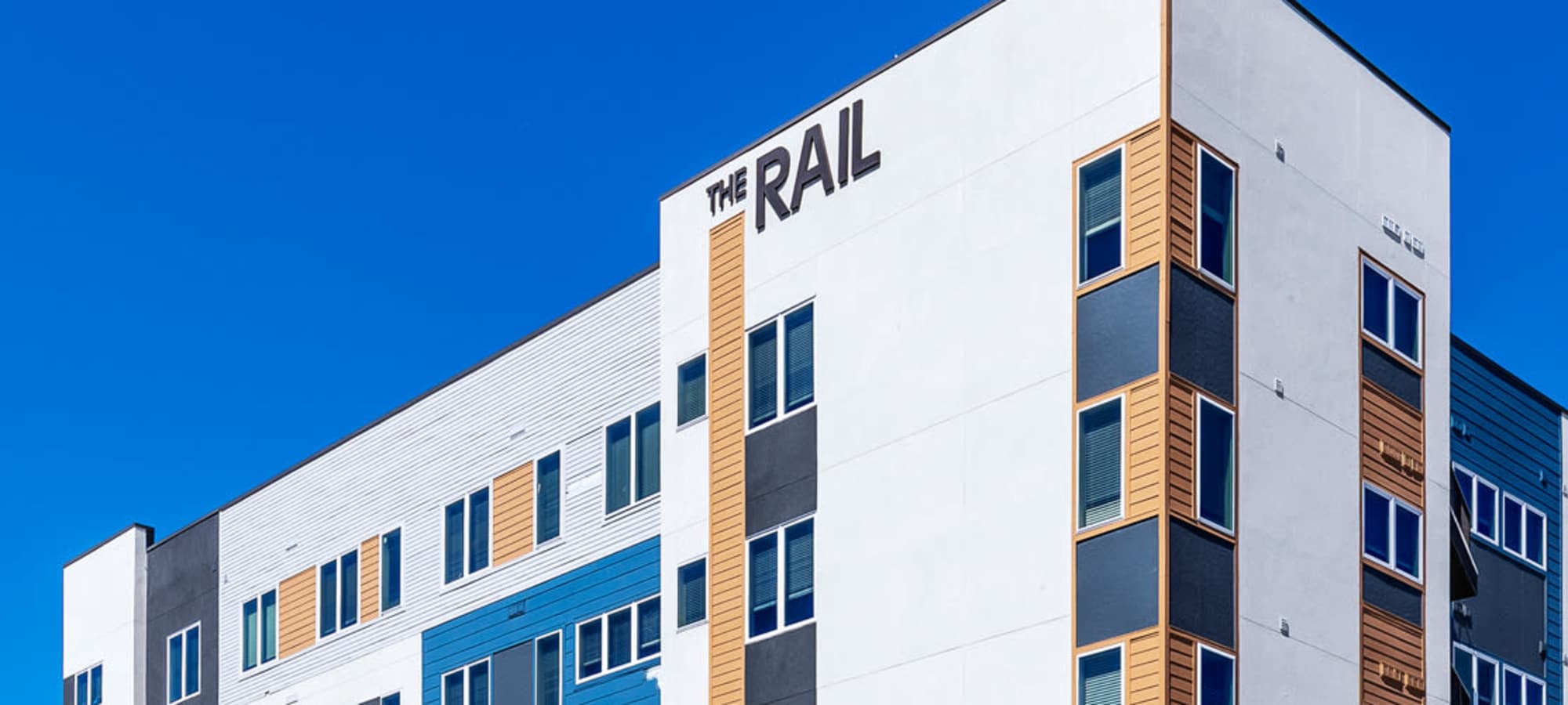 The Rail Apartments exterior