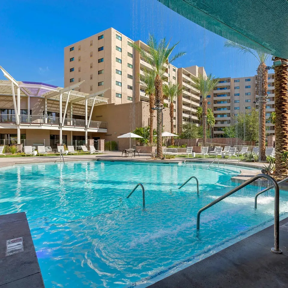 The Rays at Vegas Towers exterior