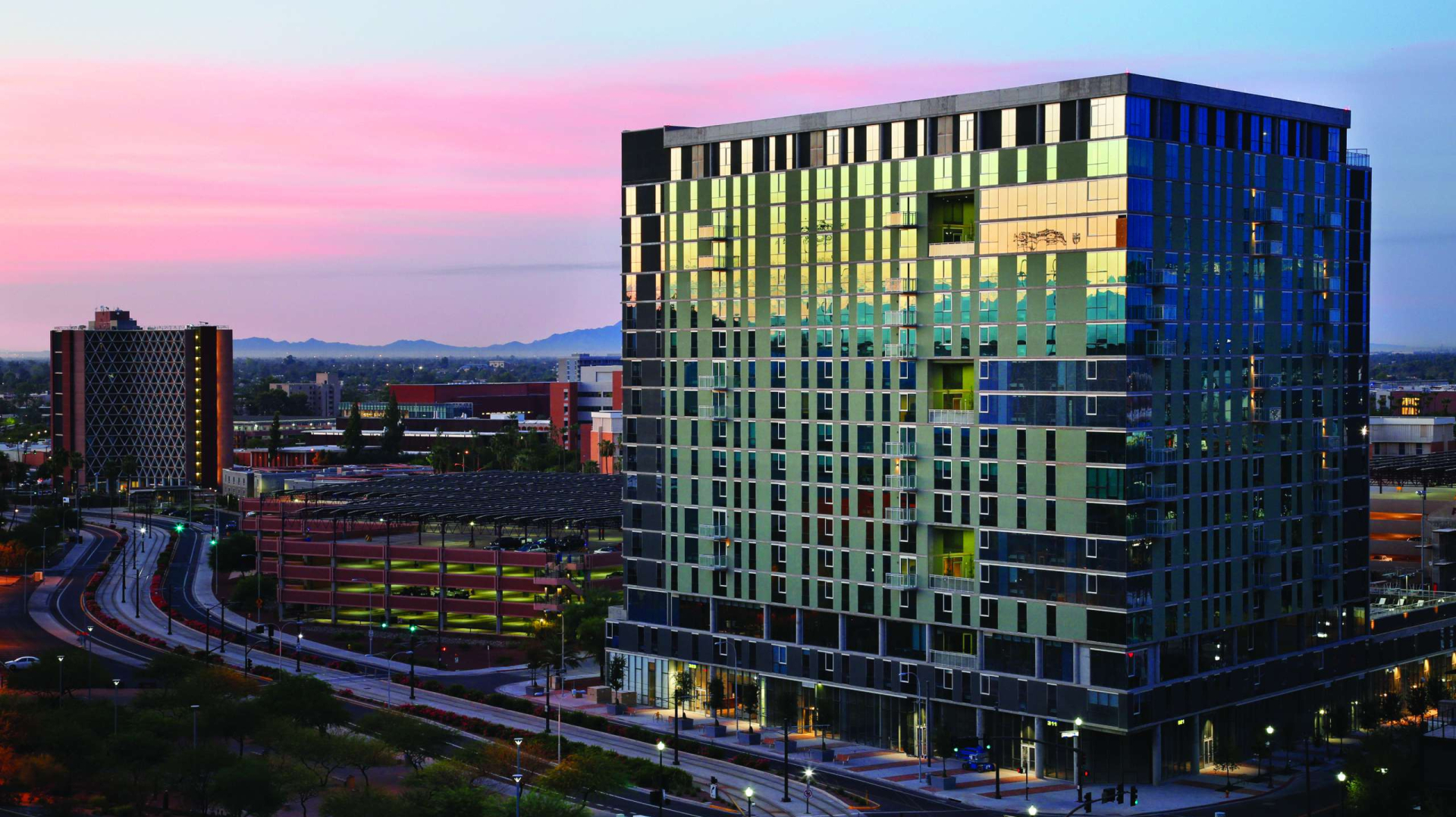 University House Tempe exterior