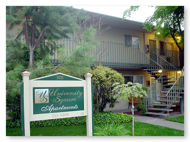 University Square Apartments exterior