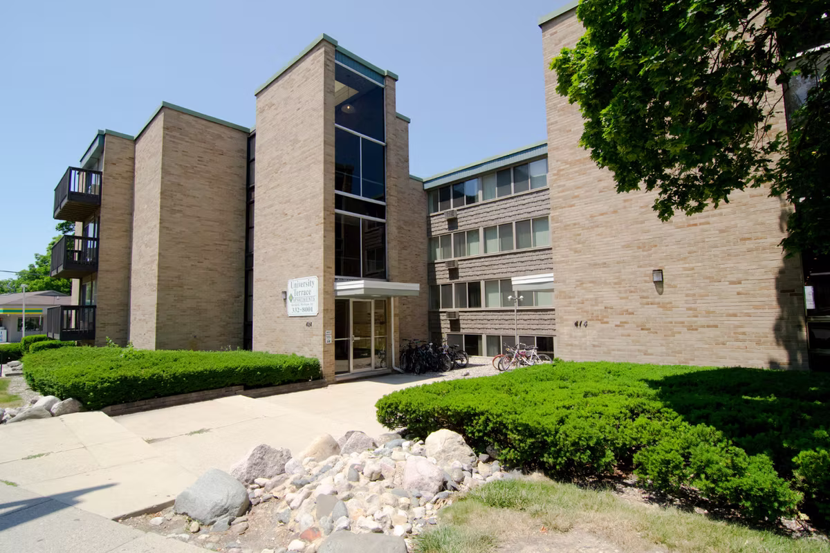 University Terrace Apartments Exterior