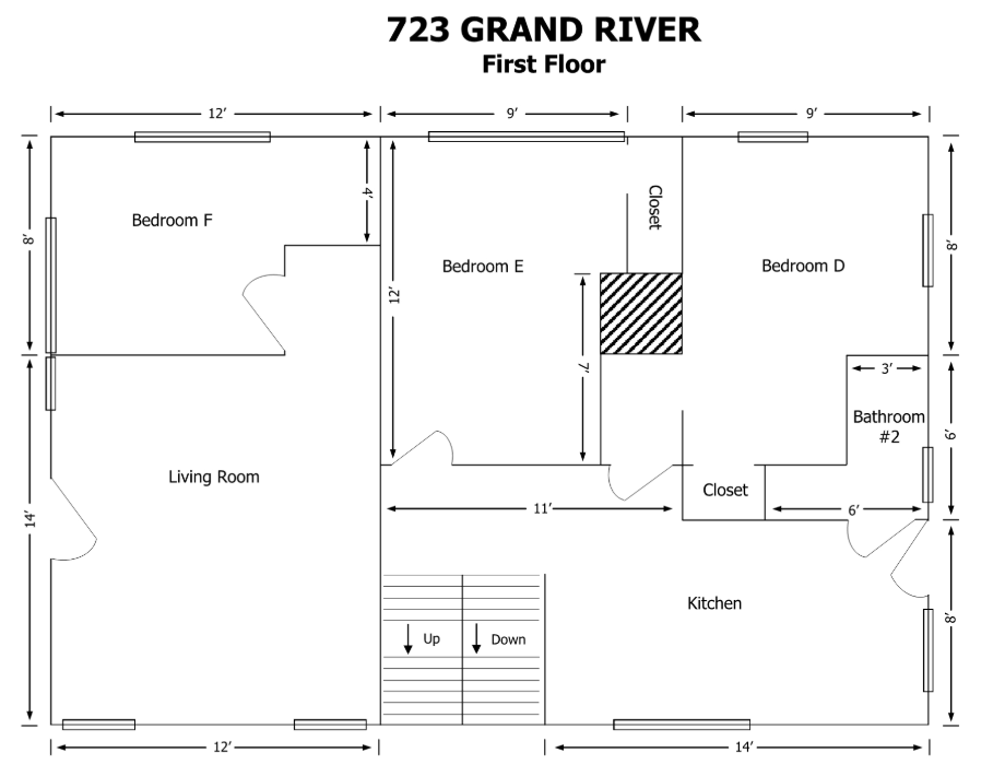 West Grand River Homes 723 Exterior