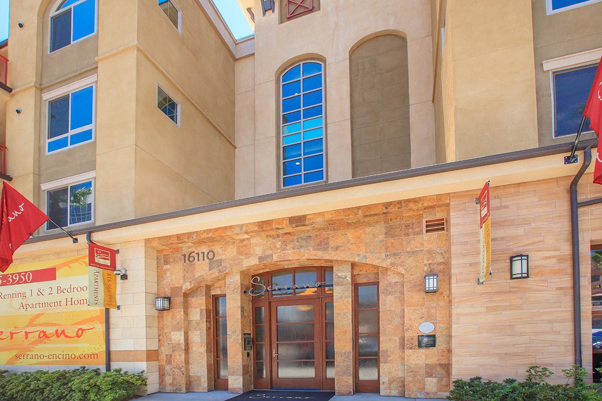 Serrano Luxury Apartment Homes and Garden exterior