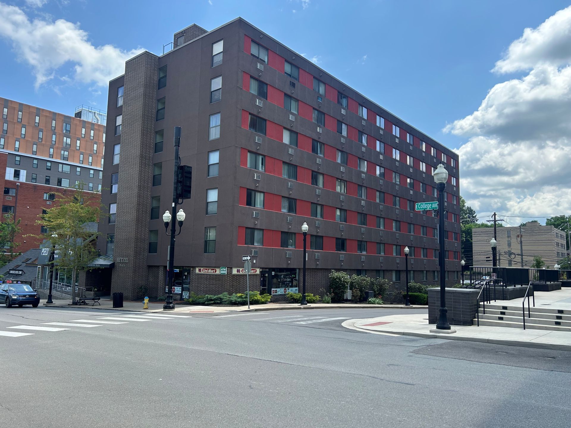 Hetzel Plaza exterior